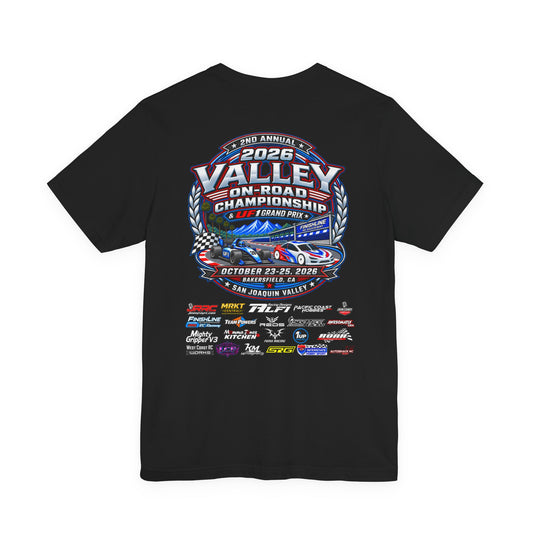 2026 Valley On‑Road Championship Tee — Racing Event Graphic T-Shirt