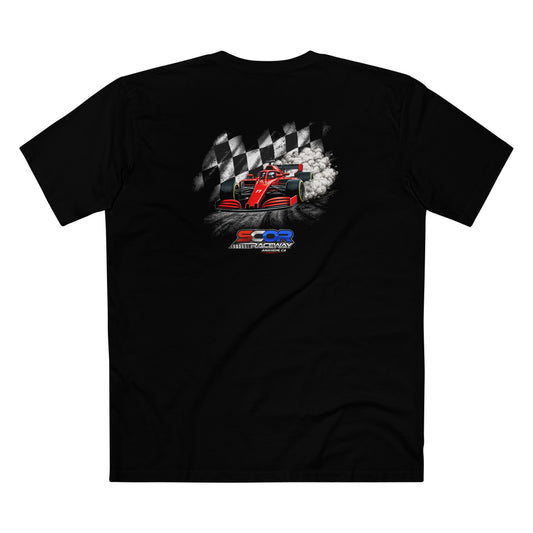 SCOR Checkered Flag Series - F1 Car Graphic Tee