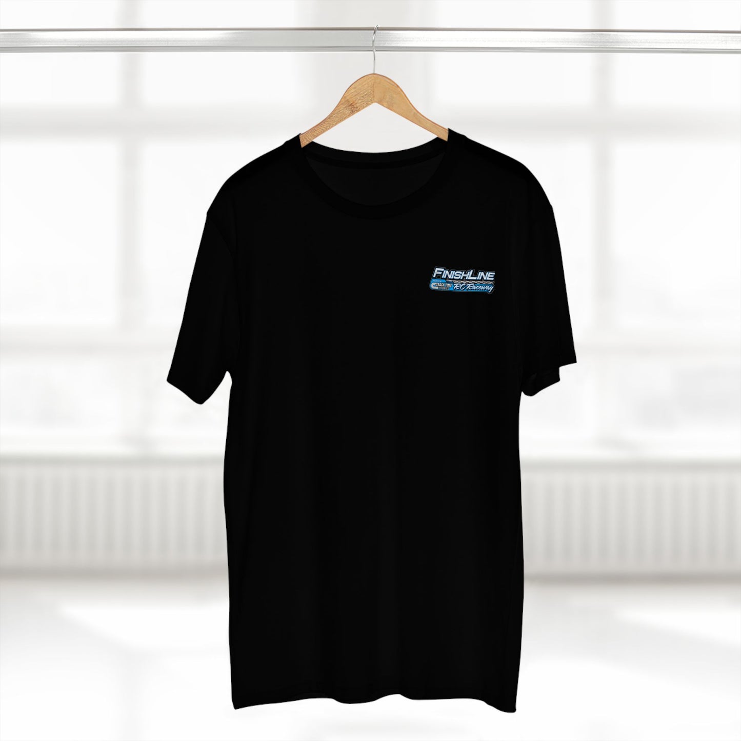FinishLine RC Raceway T‑Shirt — Logo Tee for RC Racing Fans