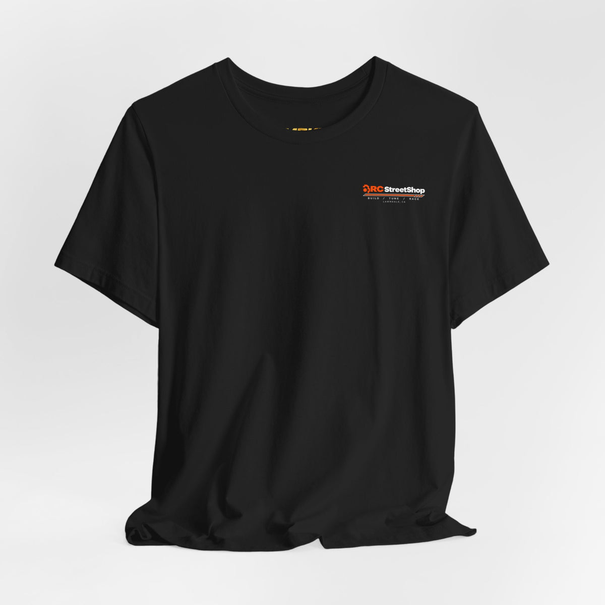 RC StreetShop Logo T-Shirt — Build, Tune & Race Graphic Tee
