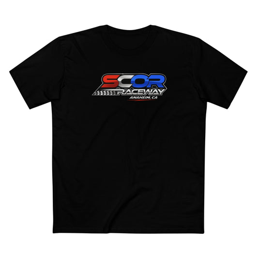 SCOR Raceway Logo T-Shirt — Racing Crew Tee