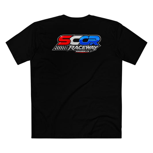 SCR Raceway Racing Logo T‑Shirt — Track Fan Tee