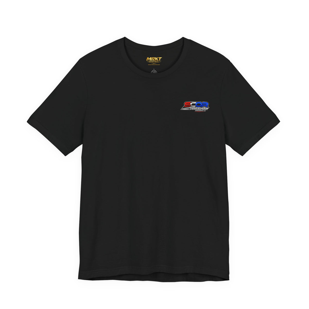 Scor Raceway Graphic Tee — Anaheim, CA Racing Shirt