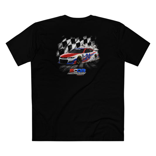 SCOR Checkered Flag Series - NASCAR Car Graphic Tee