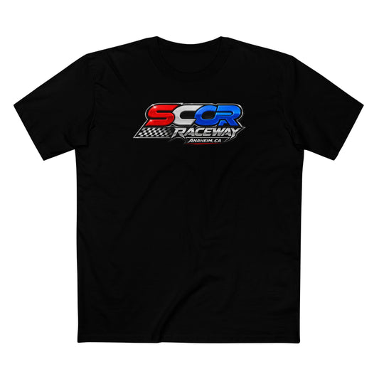 SCOR Raceway Logo T-Shirt — Racing Crew Tee