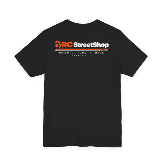 RC StreetShop Logo T-Shirt — Build, Tune & Race Graphic Tee